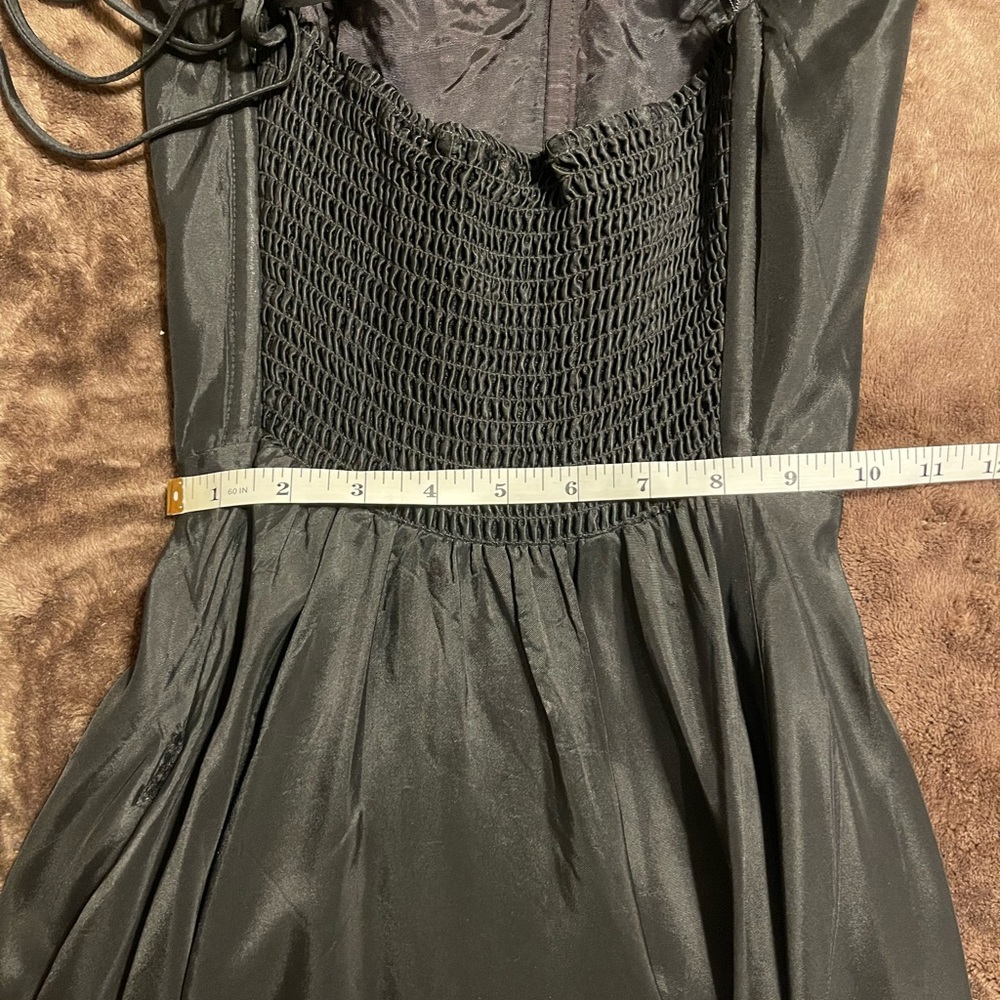 VTG Betsey Johnson Gemmed Halter Dress - Picture 6 of 7